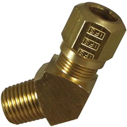 ELBOW 45DEG 1/4" TUBE X 1/8"NPT