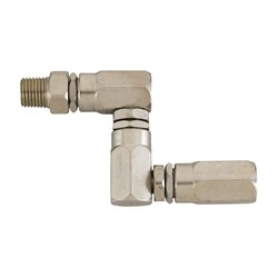 ALEMLUBE SWIVEL 1/4X1/4BSPMF