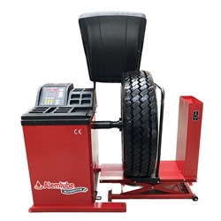 ALEMLUBE AUTOMOTIVE TYRE LIFTING PLATFORM WHEEL BALANCER - TRUCK