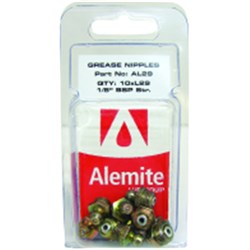 ALEMLUBE NIP 1/8 BSP 90 10PAC