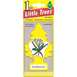 LITTLE TREES AIR FRESHNER - VANILLAROMA FRAGRANCE