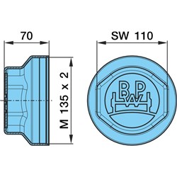 HUB CAP ECO PLUS-3