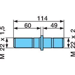 STUD WHEEL BPW SUIT DUAL STEEL WHEELS
