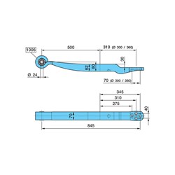 SPRING PACK AL2 500/310 62 M24 AO/U
