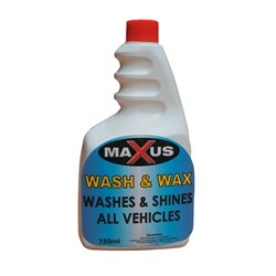 MAXUS WASH &amp; WAX 750ML