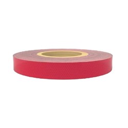 PLAIN RED REFLECTIVE TAPE 1M