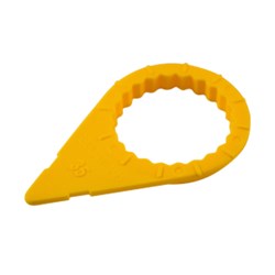 35MM 1-3/8" YELLOW WHEEL NUT INDICATOR