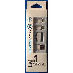 3-IN-1 CHARGER CABLE 1M LONG