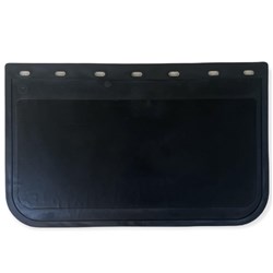 15&quot; DROP X 24&quot; WIDE BLACK MUDFLAP
