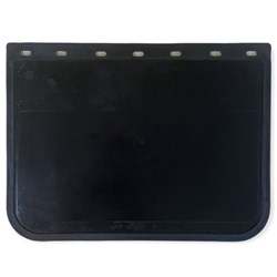 18&quot; DROP X 24&quot; WIDE BLACK MUDFLAP