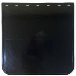 24&quot; DROP X 24&quot; WIDE BLACK MUDFLAP