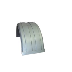 BLACK SUPER SINGLE DYNAPLAS MUDGUARD