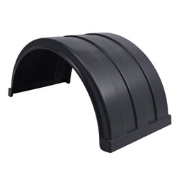 MUDGUARD BLACK T/MATE SINGLE