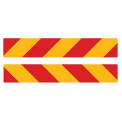 SIGN R/MARKER CLASS1 PAIR R&L COLORSIGN