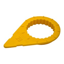 WHEEL NUT INDICATOR 28MM YELLOW