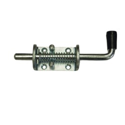LATCH SPRING LOADED BOLT ZINC