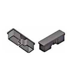 RUBBER END CAP FOR SIDE RAIL 100X30