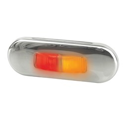 RED/AMBER SIDE MARKER LED LAMP 2PS