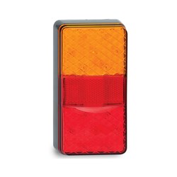 LED AUTOLAMPS 150 SERIES AMBER/RED STOP/TAIL/IND & REFLECTOR LAMP 