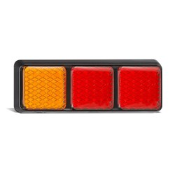 LED AUTOLAMPS 282 SERIES 12-24V AMBER/RED/RED STOP/TAIL/IND LAMP