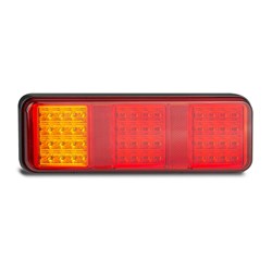 LED AUTOLAMPS 283 SERIES 12-24V AMBER/RED/RED STOP/TAIL/REF LAMP