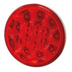RED LED STOP TAIL RED LENS MULTIVOLT