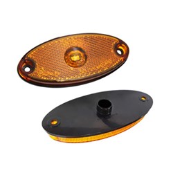 VAN MARKER SIDE LAMP AMBER PAIR BAGGED