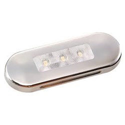 WHITE LED MARKER LAMP CLEAR LENS
