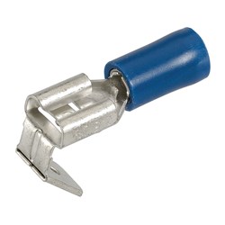 NARVA 6.3X0.8MM MALE/FEM CONNECTOR BLUE