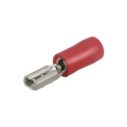 NARVA FEMALE BLADE TERMINAL RED 2 8MM