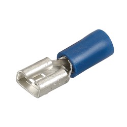 NARVA FEMALE BLADE TERM BLUE 6 3MM