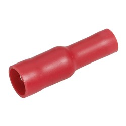 NARVA FEMALE BULLET RED 4MM