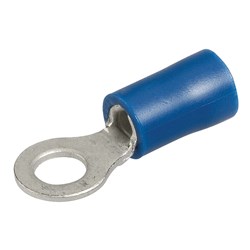 NARVA RING TERMINAL BLUE 4 3MM