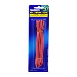 NARVA HEAT SHRINK RED 6 4MM X 1 2M
