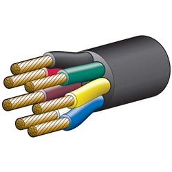 NARVA 15A 4MM 7 CORE TRAILER CABLE 100M