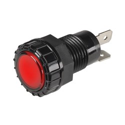 NARVA PILOT LED 12V RED BL 1