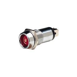 NARVA PILOT LAMP 24V CHRM LED RED BL