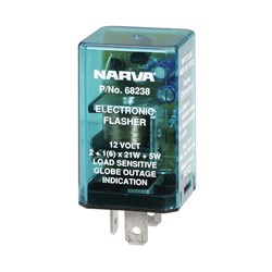NARVA ELEC FLASHER 12V 3 PIN BL 1