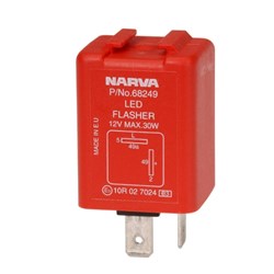 NARVA ELEC FLASHER 12V 2 PIN LED BL