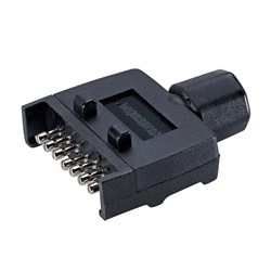 NARVA 7 PIN FLAT PLUG BLISTER PK 1