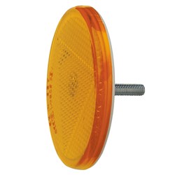 NARVA RETRO REFLECTOR AMBER BOLT 2PK