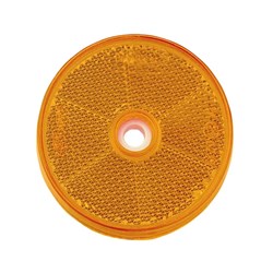 NARVA RETRO REFLECTOR AMBER 60MM