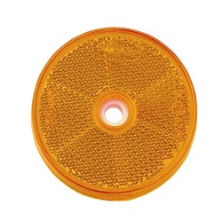 NARVA RETRO REFLECTOR AMBER 60MM 2PK