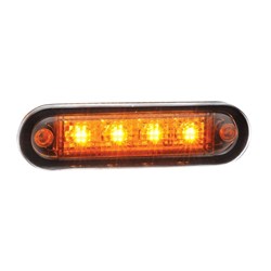 NARVA 10-30V 4 LED FEOM AMBER 0 5M