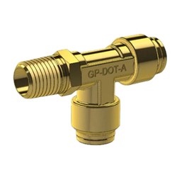 3/8 X 1/4 MALE BRANCH TEE