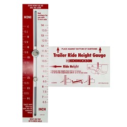 GAUGE-RIDE HEIGHT 6.5"TO 14"