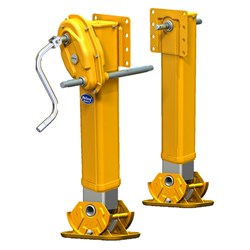 SAF LANDING LEG SET COMPENSATING FOOT