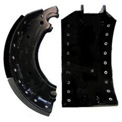 BRAKE SHOE LINED BPW 19.5 RIVETED