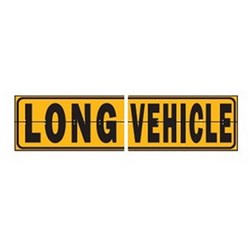 MAXUS SIGN LONG VEHICLE HINGED 2 PCE