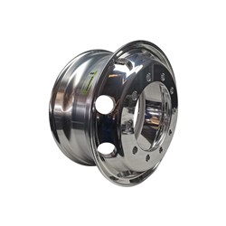 MAXUS WHEEL 22.5 X 8.25 10/285 ALUMINUM SUPER BRIGHT